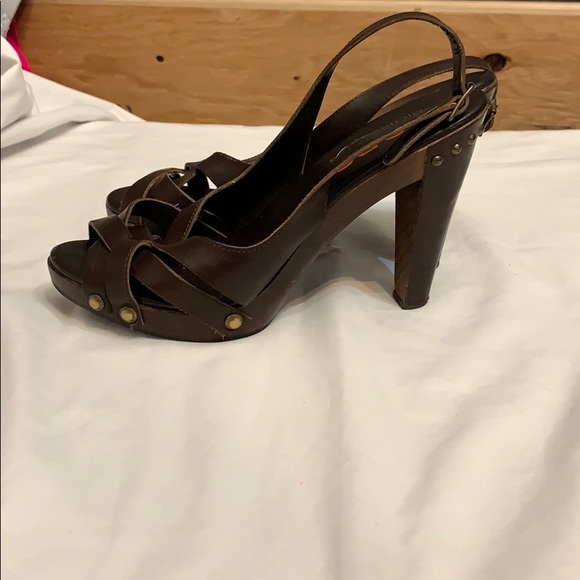 Cute Brown Michael Kors Heels - Picture 3 of 5